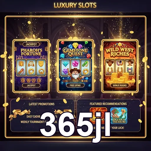 365jl luxury slots promotions